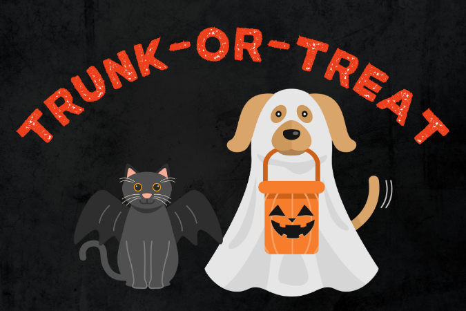 Trunk-or-treat feature