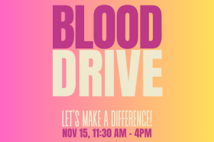 Blood drive feature