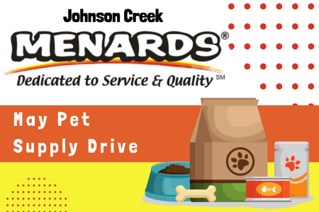 Pet Supply Drive feature