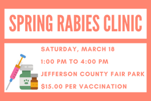 Spring Rabies Clinic feature